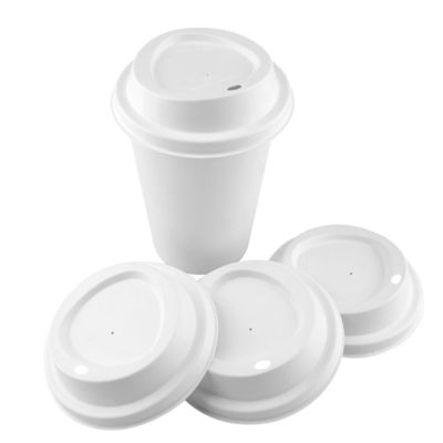 Factory Price 100% Recyclable Fiber Cup Cover Biodegradable Sugarcane Bagasse Pudding Disposable Swivel Adult Sippy Cup