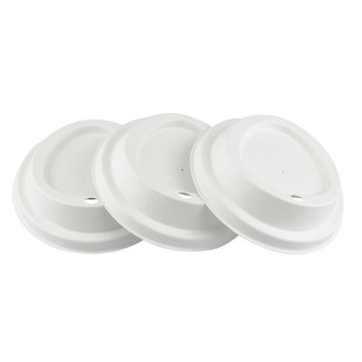 Factory Price 100% Recyclable Fiber Cup Cover Biodegradable Sugarcane Bagasse Pudding Disposable Swivel Adult Sippy Cup